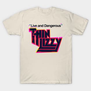 Thin Lizzy offset graphic T-Shirt